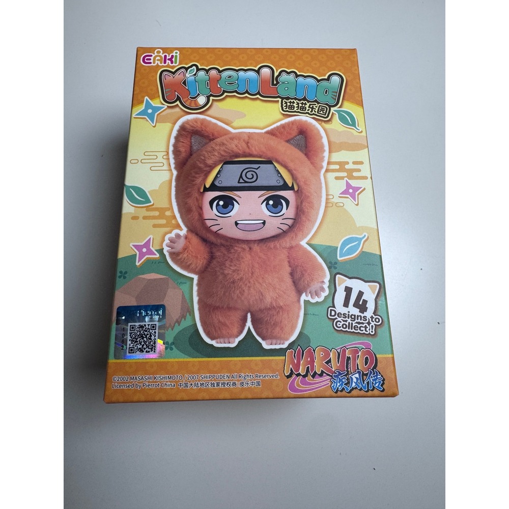EAKI Naruto Shippuden Kitty Land Blind Box Plush Figure Authentic New